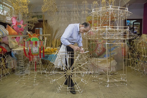 二零一九年香港花卉展覽：「香港非物質文化遺產 ─ 傳統紮作技藝展示」
