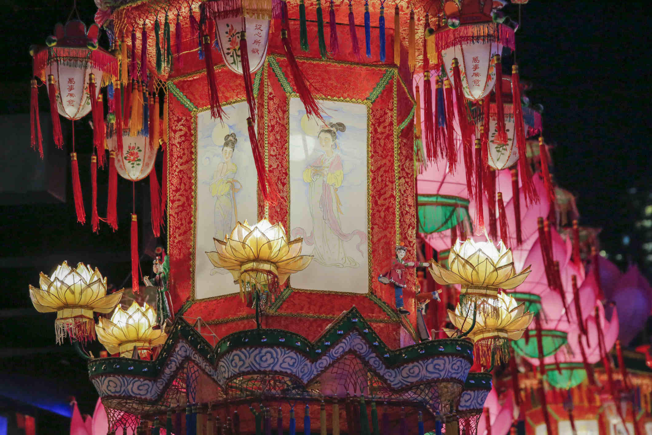 傳統花燈紮作工藝展示