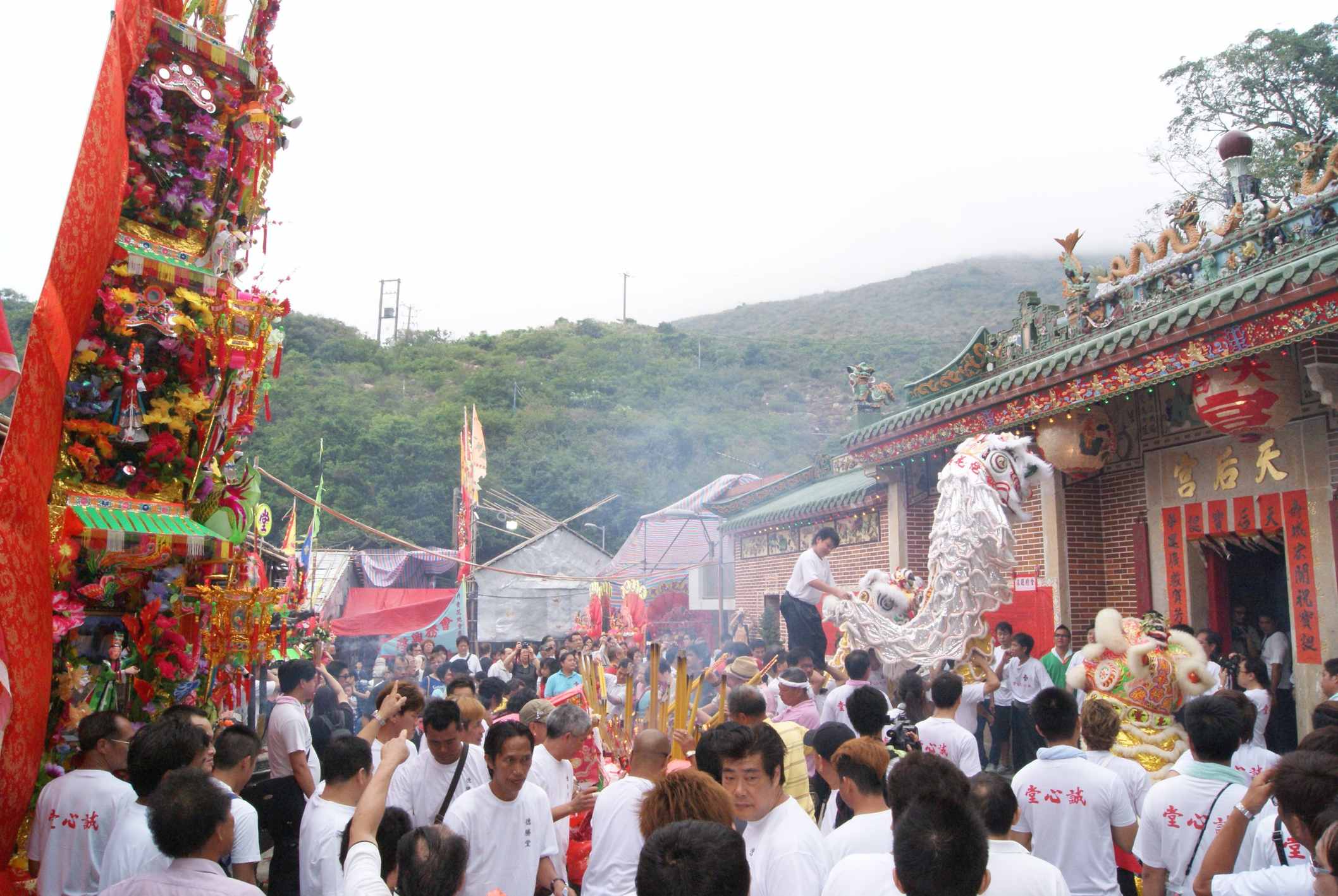 Tin Hau Festival in Leung Shuen Wan, Sai Kung