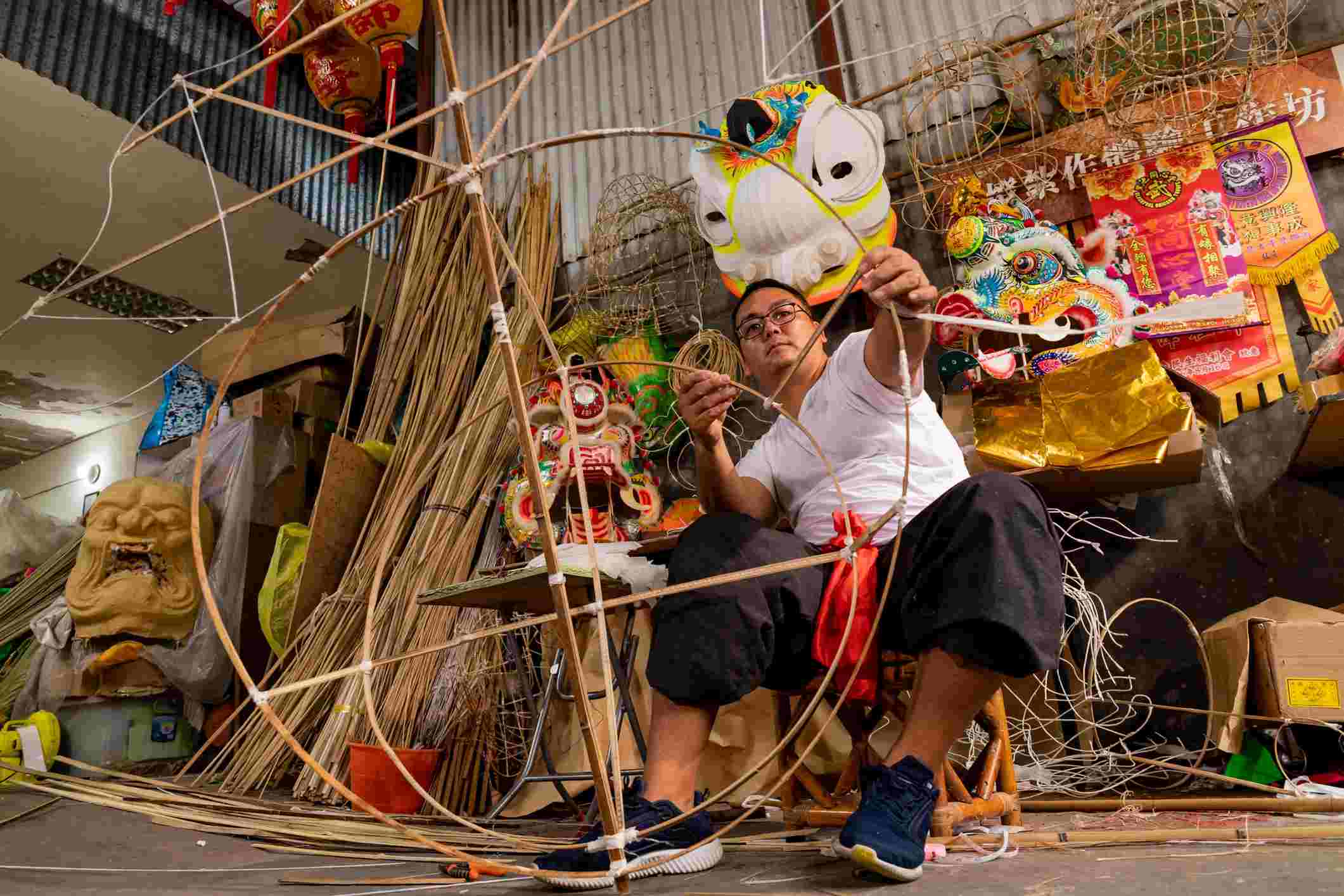 香港非物质文化遗产 — 传统扎作技艺展示