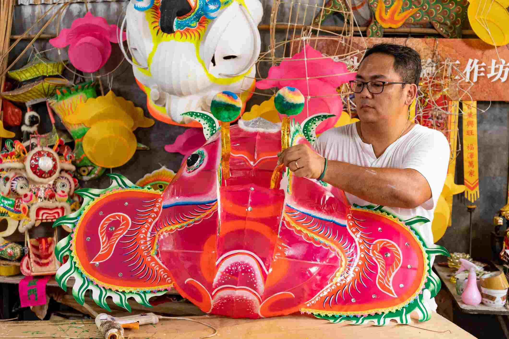 香港非物質文化遺產 — 傳統紮作技藝展示